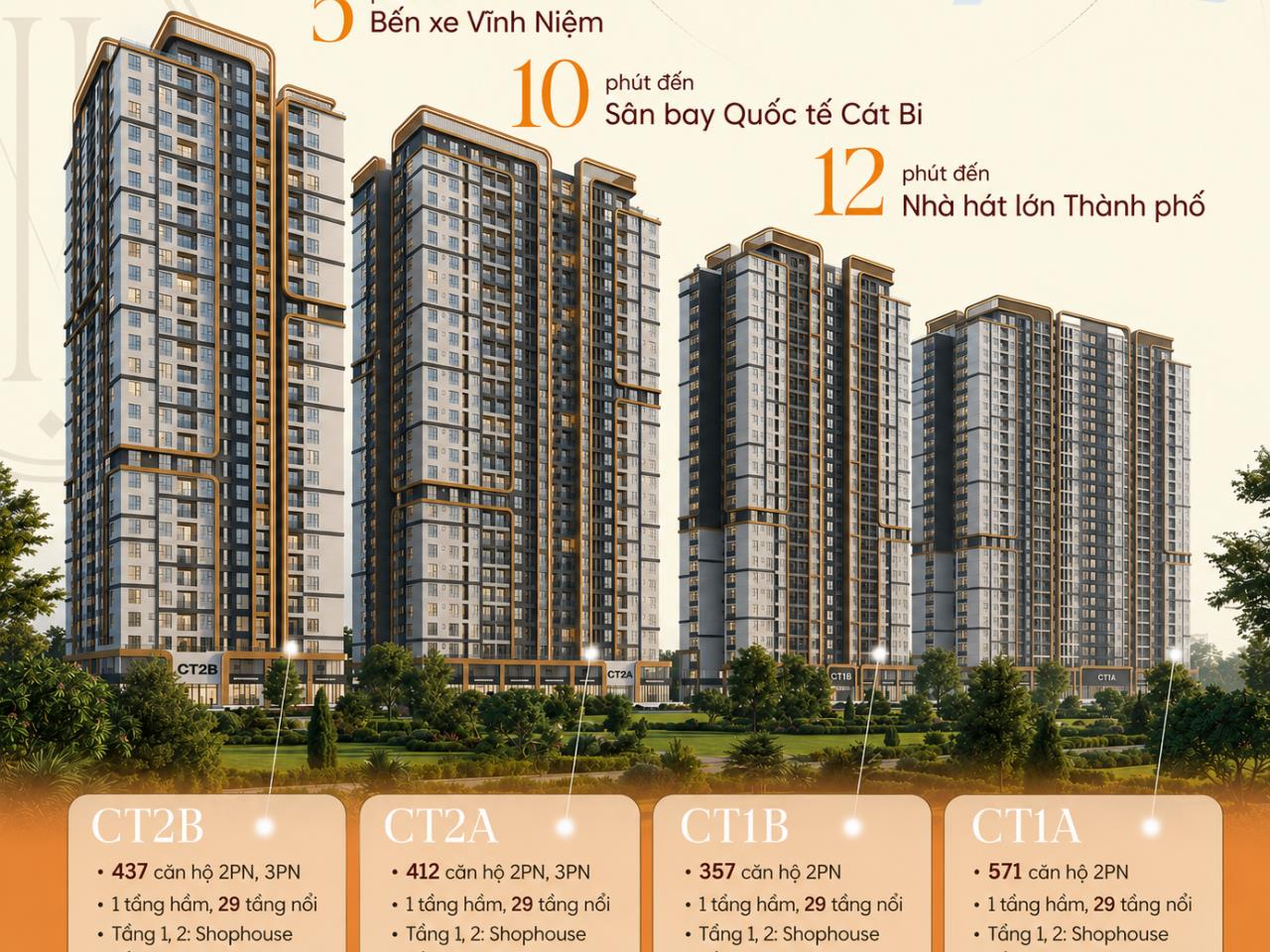 Nhà Ở Xã Hội MARQUEE HOMES Hải Phòng